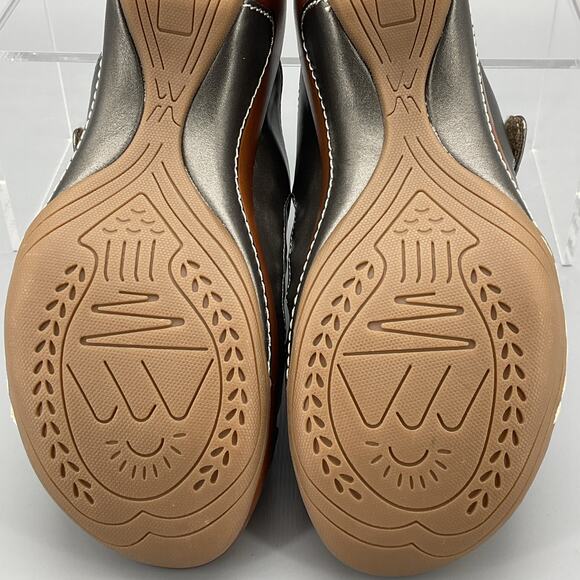 NEW White Mountain Women’s Valencia Slip on Clog Sandals Pewter Size 7.5 - Picture 11 of 11